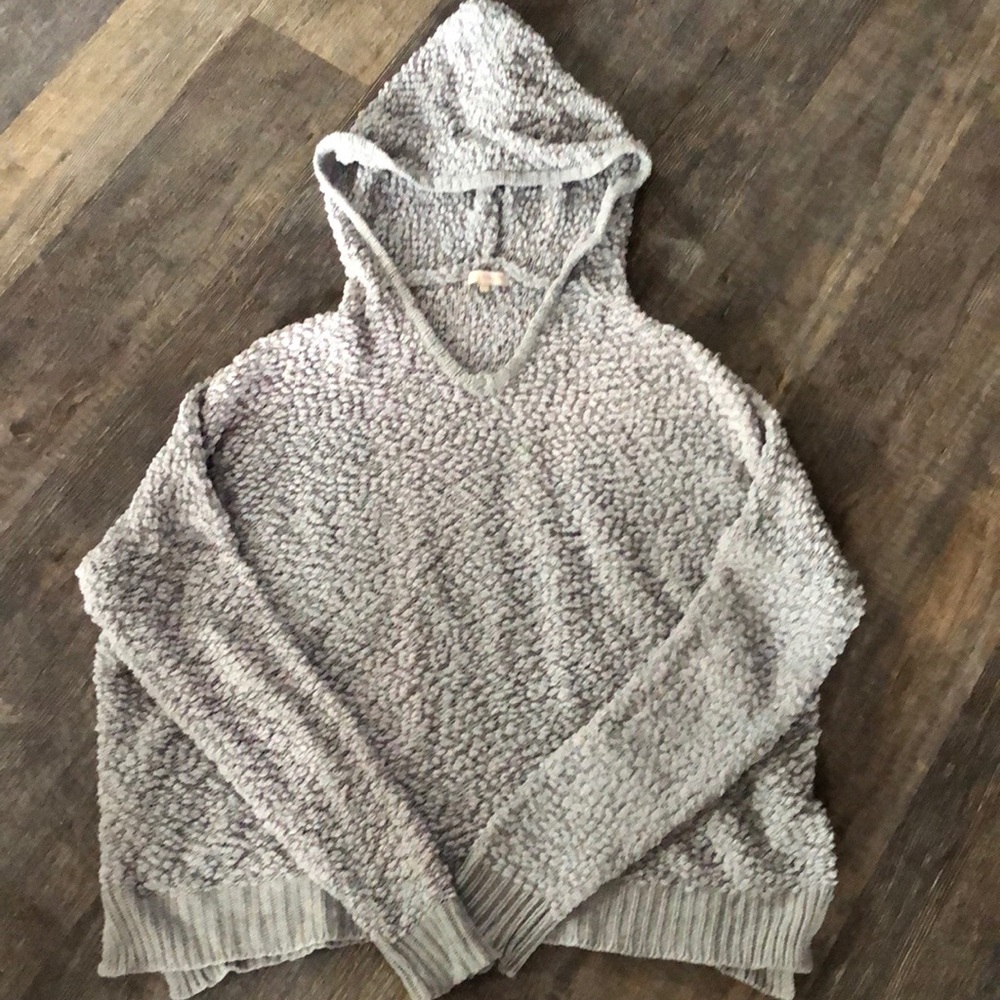 Gray sweater